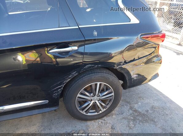 5N1DL0MMXJC534169 2018 INFINITI QX60 Black Vista frontal