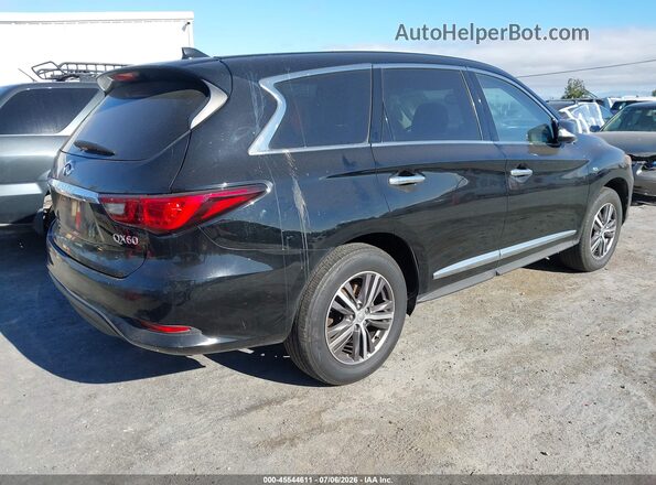 5N1DL0MMXJC534169 2018 INFINITI QX60 Black Trasero derecho