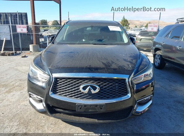 5N1DL0MMXJC534169 2018 INFINITI QX60 Black Vista del cuadro de instrumentos