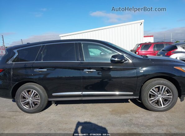 5N1DL0MMXJC534169 2018 INFINITI QX60 Black Vista interior trasera