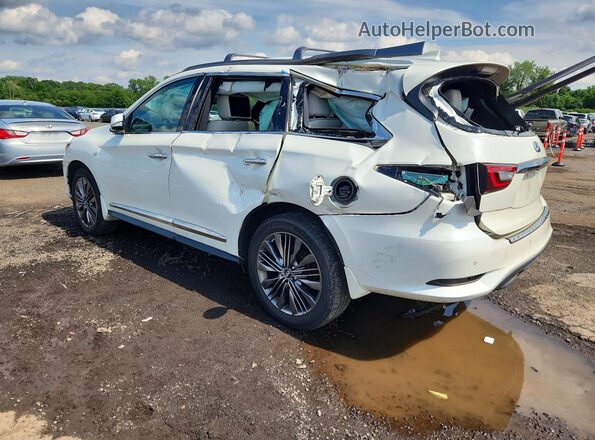 5N1DL0MMXKC515333 2019 INFINITI QX60 White უკანა მარცხენა