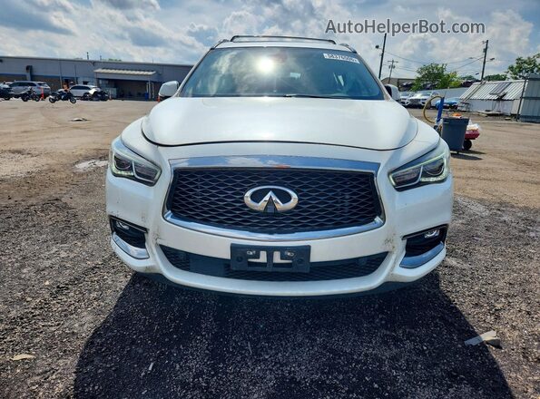 5N1DL0MMXKC515333 2019 INFINITI QX60 White წინა ხედი