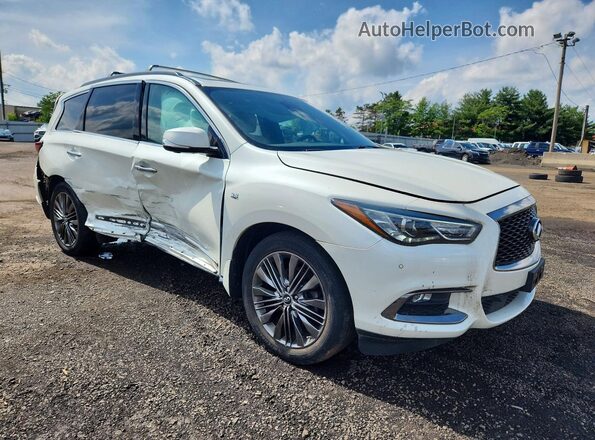 5N1DL0MMXKC515333 2019 INFINITI QX60 White წინა მარჯვენა