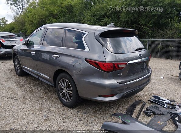 5N1DL0MMXKC517549 2019 INFINITI QX60 Gray Հետևի ձախ