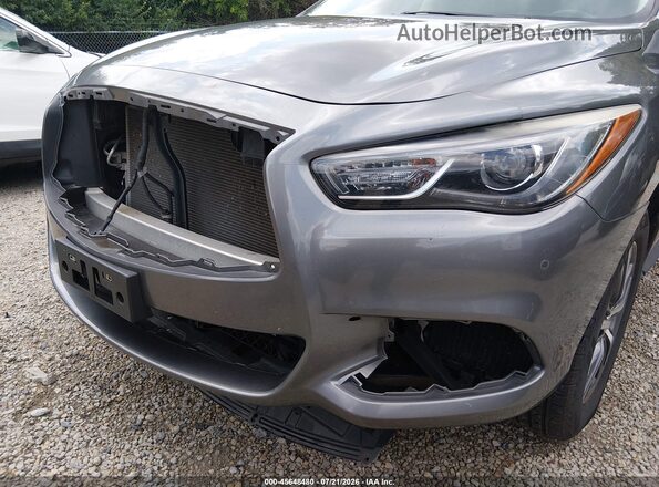 5N1DL0MMXKC517549 2019 INFINITI QX60 Gray Դիմացի տեսք
