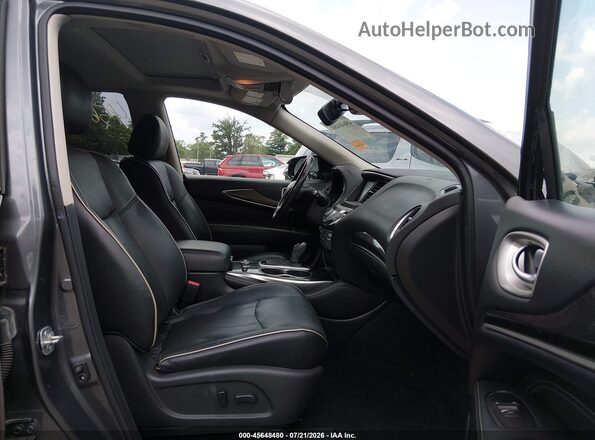 5N1DL0MMXKC517549 2019 INFINITI QX60 Gray Սալոնի դիմացի տեսք