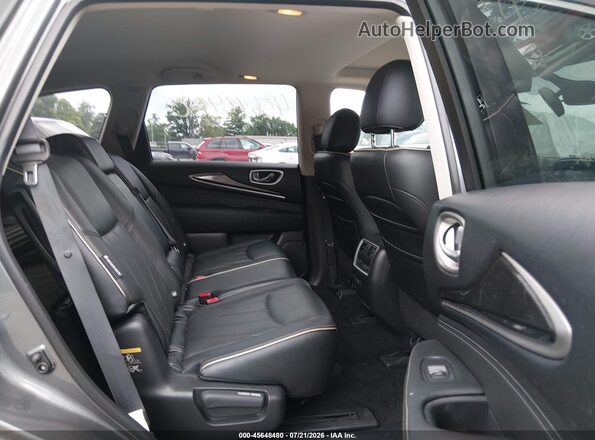 5N1DL0MMXKC517549 2019 INFINITI QX60 Gray VIN կոդի պիտակի տեսք