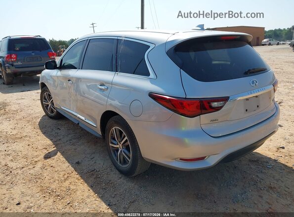 5N1DL0MMXKC520578 2019 INFINITI QX60 Silver Հետևի ձախ