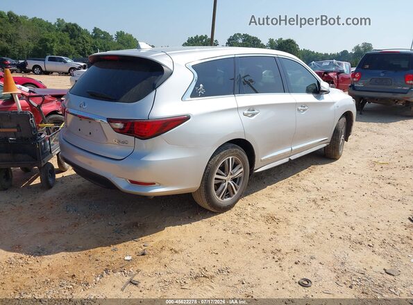 5N1DL0MMXKC520578 2019 INFINITI QX60 Silver Հետևի աջ