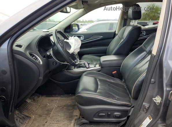 5N1DL0MMXKC550888 2019 INFINITI QX60 Charcoal Սալոնի դիմացի տեսք