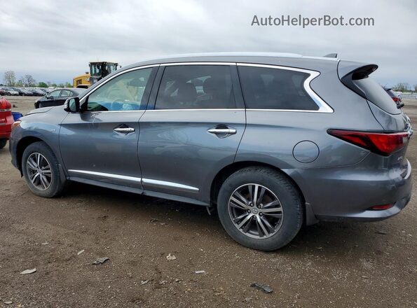 5N1DL0MMXKC550888 2019 INFINITI QX60 Charcoal Հետևի ձախ
