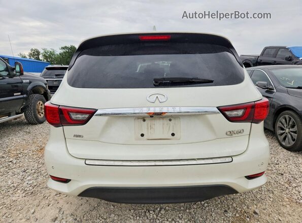 5N1DL0MMXLC517522 2020 INFINITI QX60 White Widok z tyłu