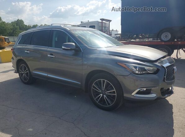 5N1DL0MMXLC524826 2020 INFINITI QX60 Silver Front right