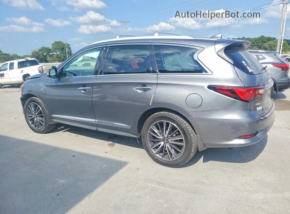 5N1DL0MMXLC524826 2020 INFINITI QX60 Silver Rear left