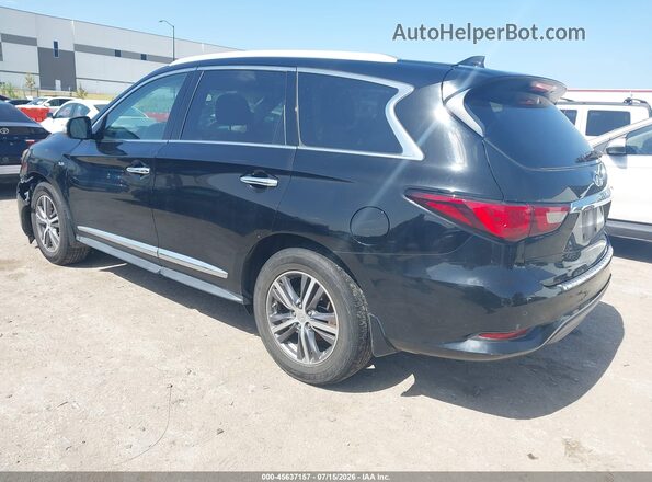 5N1DL0MN0HC513852 2017 INFINITI QX60 Black Rear left