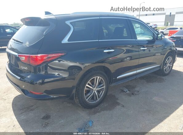 5N1DL0MN0HC513852 2017 INFINITI QX60 Black Rear right