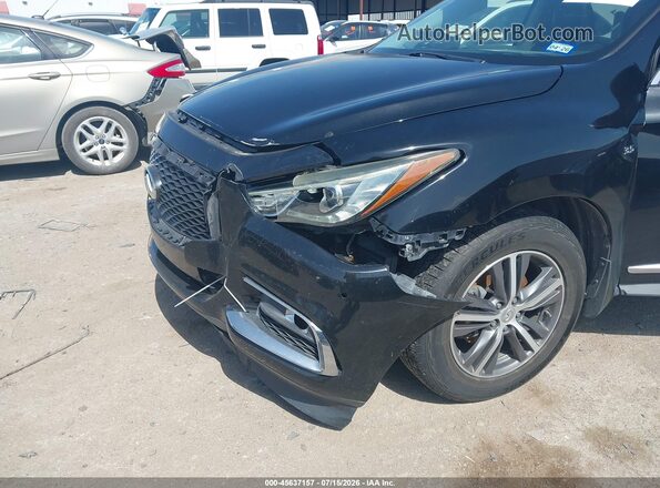 5N1DL0MN0HC513852 2017 INFINITI QX60 Black Front view