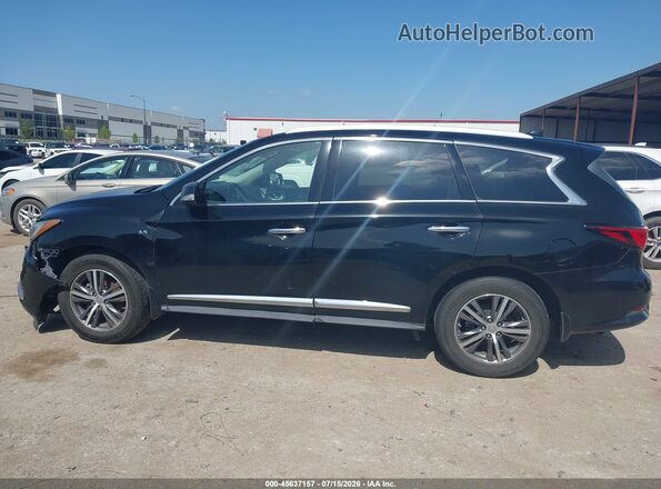 5N1DL0MN0HC513852 2017 INFINITI QX60 Black Rear interior view