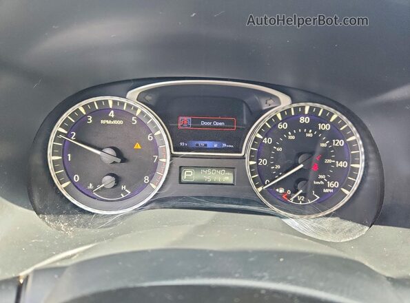 5N1DL0MN0HC516024 2017 INFINITI QX60 Black ხელსაწყოთა პანელის ხედი