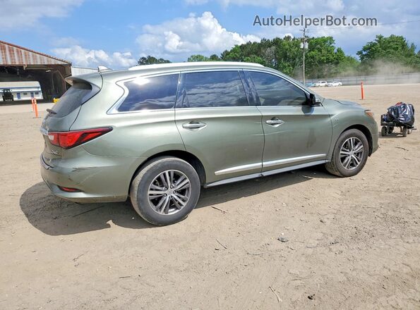 5N1DL0MN0HC521546 2017 INFINITI QX60 Green Tył prawy