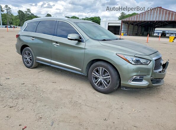 5N1DL0MN0HC521546 2017 INFINITI QX60 Green Przód prawy