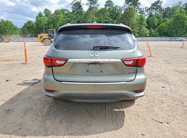 5N1DL0MN0HC521546 2017 INFINITI QX60 Green Widok z tyłu