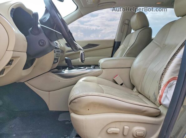 5N1DL0MN0HC521546 2017 INFINITI QX60 Green Widok wnętrza z przodu