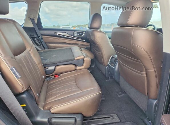 5N1DL0MN0KC508674 2019 INFINITI QX60 Blue Հետևի նստատեղերի տեսք