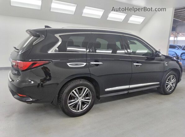 5N1DL0MN0LC504576 2020 INFINITI QX60 Black Հետևի աջ