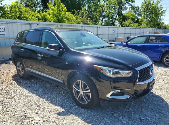 5N1DL0MN0LC527047 2020 INFINITI QX60 Черный Передняя правая четверть