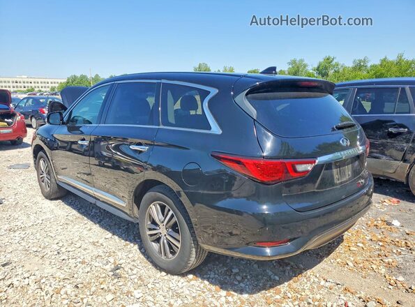 5N1DL0MN0LC527047 2020 INFINITI QX60 Черный Задняя левая четверть
