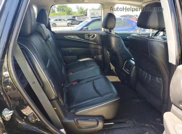 5N1DL0MN0LC527047 2020 INFINITI QX60 Черный Вид задних сидений