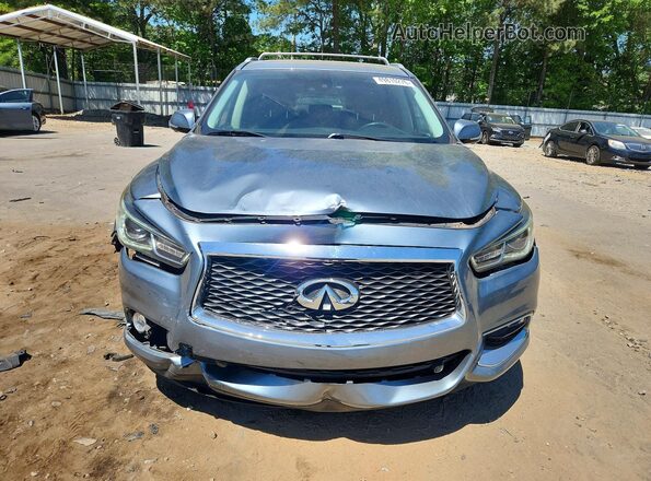 5N1DL0MN1HC511186 2017 INFINITI QX60 Silver Вид спереду