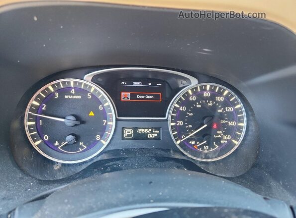 5N1DL0MN1HC518705 2017 INFINITI QX60 Black Սարքավորումների վահանակի տեսք