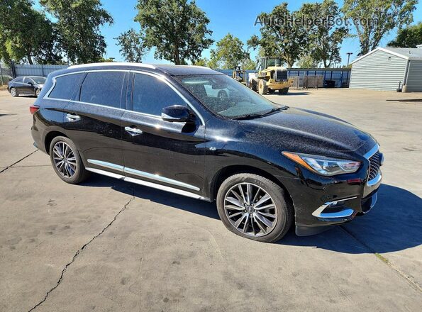 5N1DL0MN1HC518705 2017 INFINITI QX60 Black Առջևի աջ