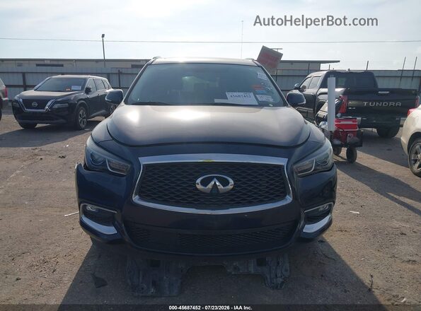 5N1DL0MN1HC540770 2017 INFINITI QX60 Blue Vista del cuadro de instrumentos