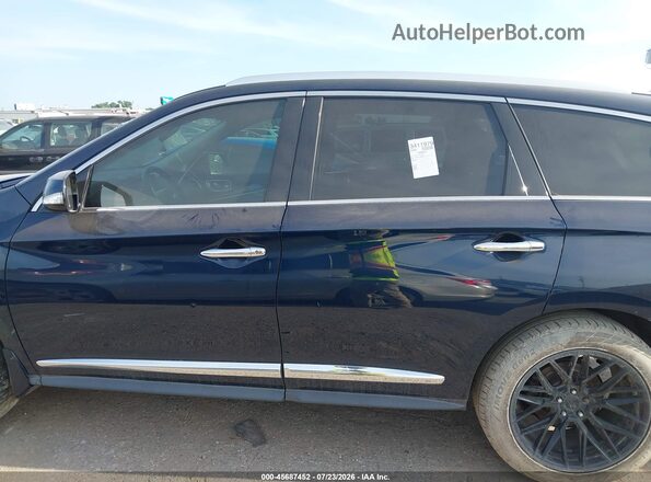5N1DL0MN1HC540770 2017 INFINITI QX60 Blue Vista interior de 360 grados