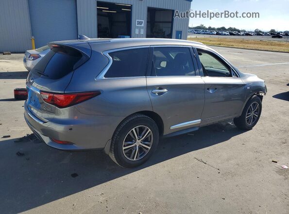 5N1DL0MN1HC546293 2017 INFINITI QX60 Silver Trasero derecho