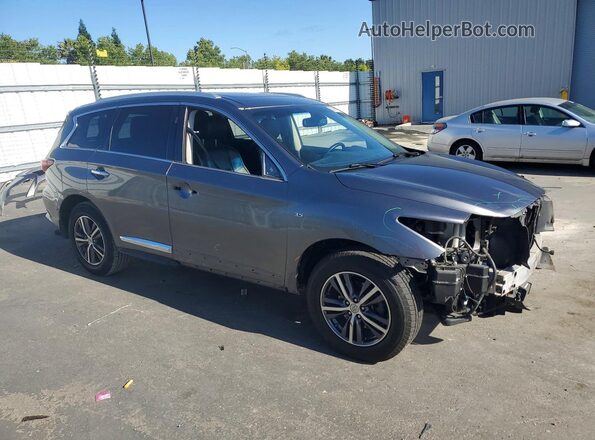 5N1DL0MN1HC546293 2017 INFINITI QX60 Silver Delantero derecho