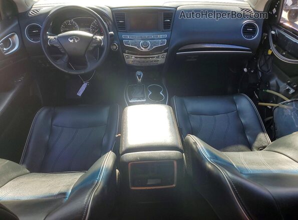 5N1DL0MN1HC546293 2017 INFINITI QX60 Silver Vista del salpicadero