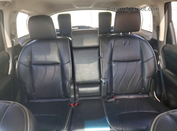 5N1DL0MN1HC546293 2017 INFINITI QX60 Silver Vista de los asientos traseros