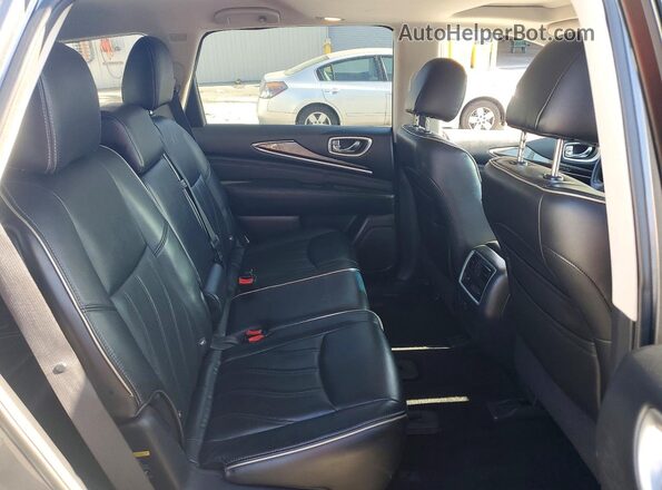 5N1DL0MN1HC546293 2017 INFINITI QX60 Silver Vista interior trasera