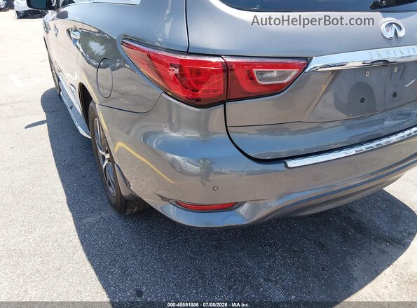 5N1DL0MN1HC550263 2017 INFINITI QX60 Gray Front view