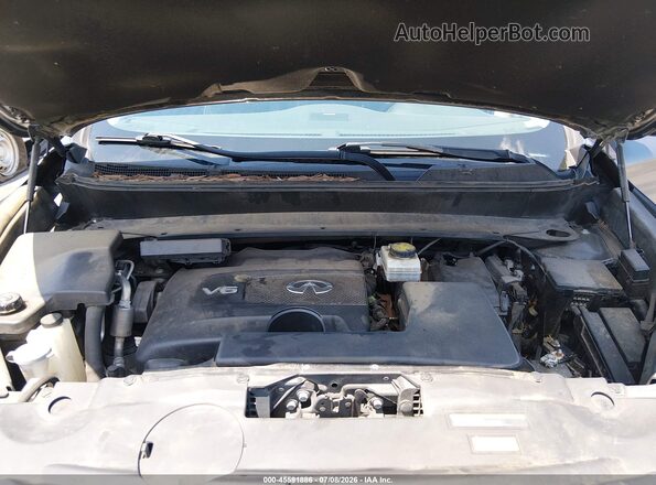 5N1DL0MN1HC550263 2017 INFINITI QX60 Gray Rear view