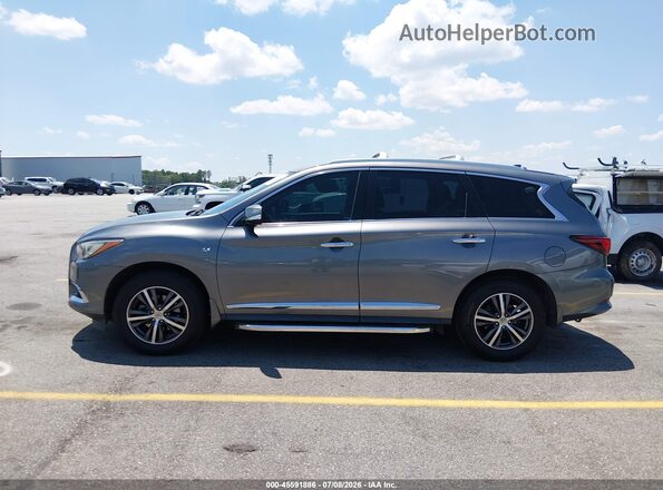 5N1DL0MN1HC550263 2017 INFINITI QX60 Gray 360 interior view