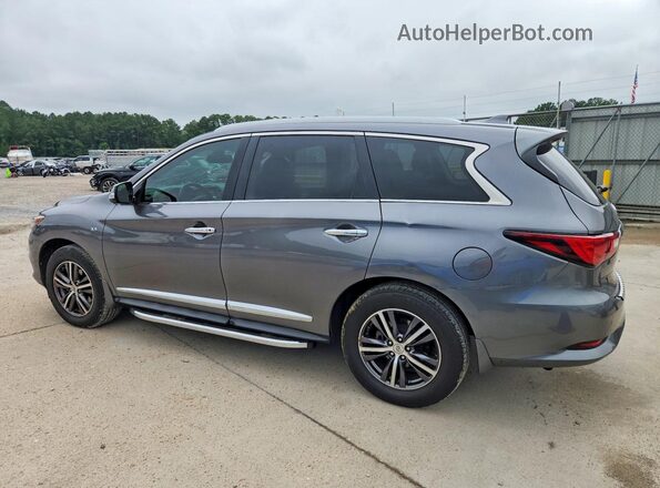 5N1DL0MN1HC550280 2017 INFINITI QX60 Gray Հետևի ձախ