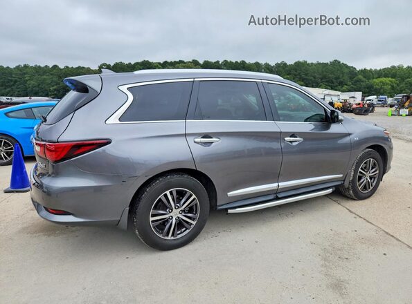 5N1DL0MN1HC550280 2017 INFINITI QX60 Gray Հետևի աջ
