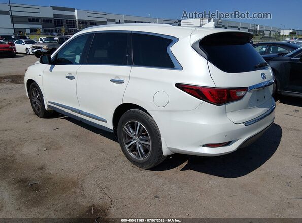 5N1DL0MN1HC560100 2017 INFINITI QX60 White Tył lewy