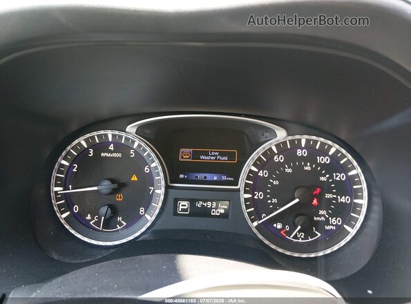 5N1DL0MN1HC560100 2017 INFINITI QX60 White Widok tylnych siedzeń