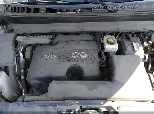 5N1DL0MN1HC560100 2017 INFINITI QX60 White Widok z tyłu